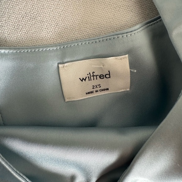 Aritzia shine bustier in light blue - Picture 4 of 5